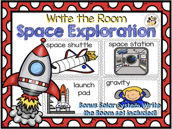 Preview of Space Exploration Write the Room