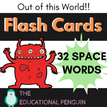 Preview of Space Flash Cards