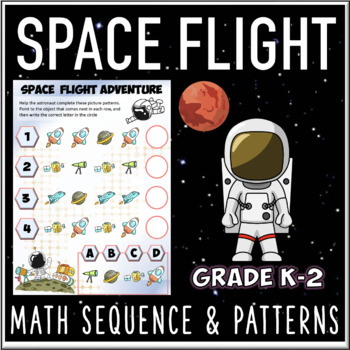 Preview of Number Sequences & Patterns - Space Theme