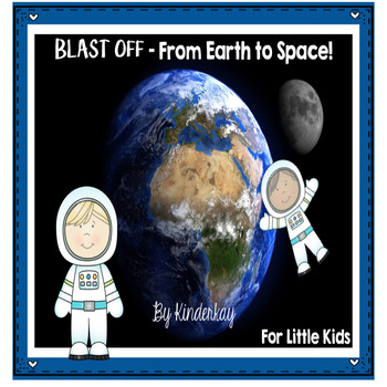 Preview of Space For Little Kids Lets Make a Book