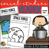Space Force USA Military Reader for Kinder & First Grade S