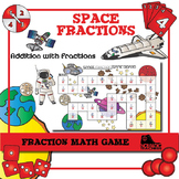 Space Fraction Game involves adding fractions