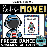 Space Freeze Dance (With GIFS) - {Music and Non-Music Classrooms}