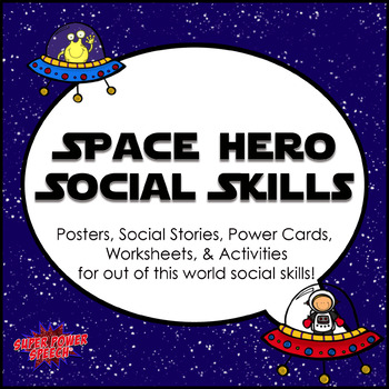 Preview of Space Hero Social Skills
