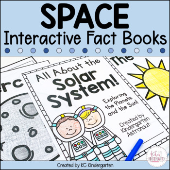 Preview of Interactive Space Books | All About The Solar System