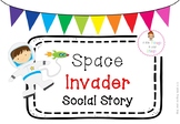 Space Invader Social Story and Visual Cards