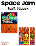 Space Jam themed Hall Passes