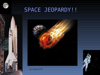 Preview of Space Jeopardy