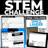 Space Lander STEM Challenge | Print and Digital