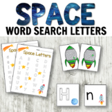 Space Literacy Centers: Letters and Writing Pack Rocket Theme