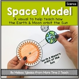 Space: Model of Earth & Moon's orbit