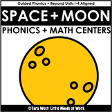 Space + Moon Phonics and Math Centers