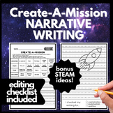 Space Mission Narrative Writing + Editing, Sub Plan 2nd 3r