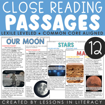 Preview of Space Close Reading