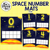 Space Number Mats for counting 0-20
