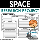 Space Planet Research Report Template - Ideal for Grade 6 Science