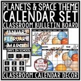 Outer Space and Planets Solar System Classroom Decor Calen