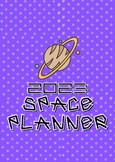 Space Planner Grass paper poster calendar / annual planner