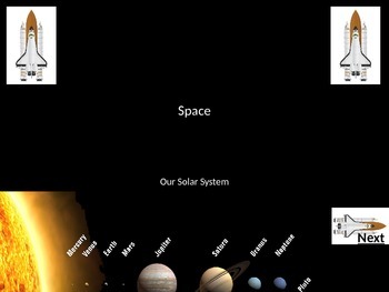 Preview of Space Powerpoint Revision / Guided Learning Activity