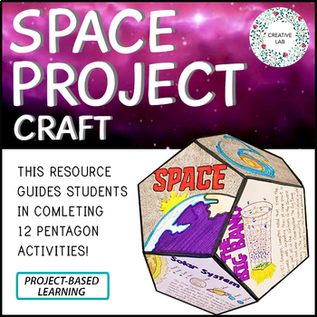 Preview of Space Project Craft Activity - STEM - PBL