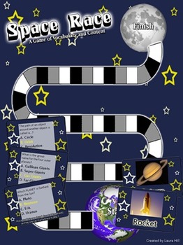 Space Race: A Space Game for Vocabulary and Content by Teaching "Tails"