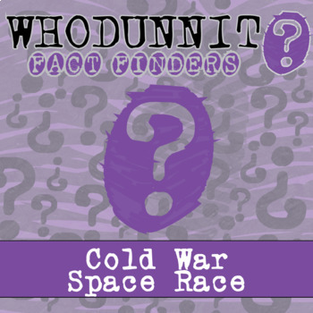 Preview of Space Race Whodunnit Activity - Printable & Digital Game Options