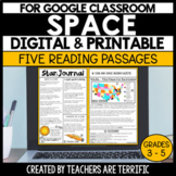 Space Reading Passages - Digital & Printable