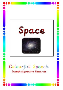 Preview of Space Resource with Word Mats and Vocabulary