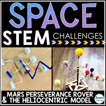 Preview of Space STEM Challenges Activities Project - Rover NASA Solar System Model