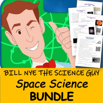 Preview of Bill Nye the Science Guy SPACE SCIENCE Bundle | 7 Video Guides