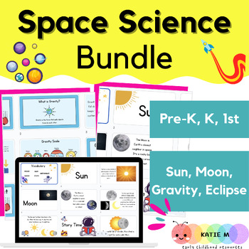 Preview of Space Science Bundle - Google Slides & Nearpod Ready - Sun/Moon/Gravity/Eclipse