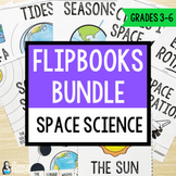 Space Science Flipbook BUNDLE | Solar System, Cycles, and 