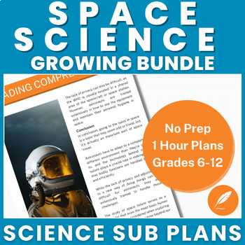 Preview of Space Science: Exploration Astronomy Cosmology Bundle (NO PREP) Activities++