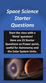 Space Science Starter Questions