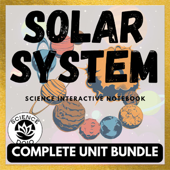 Preview of Solar System, Planets & Sun Space FULL Curriculum Unit Bundle