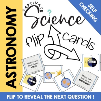 Preview of Astronomy Science Vocabulary Flip Card Set