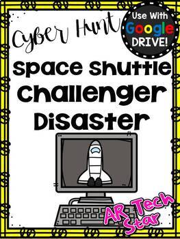 Preview of Space Shuttle Challenger Disaster Cyber Hunt - Google Slides Distance Learning