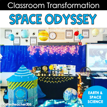 Preview of Solar System Unit Activities: Space Odyssey Classroom Transformation