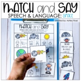 Space Speech Therapy Activities - Articulation & Language 