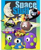 Space Stuff - Unique Space Related Clip Art Pack