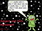 Space Subject and Verb Agreement