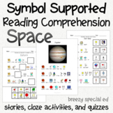 Space - Symbol Supported Picture Reading Comprehension for