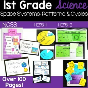 Preview of 1st Grade Space Systems Activities Patterns in the Sky and Cycles - NGSS Aligned