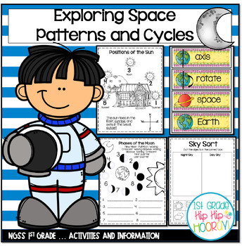 Preview of Exploring Space Including Patterns and Cycles for NGSS 1st Grade