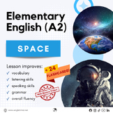Space - Talking about Outer Space - Elementary ESL for Adu