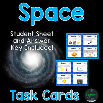 Preview of Space Task Cards