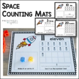 Space Ten Frame Math Counting Mats