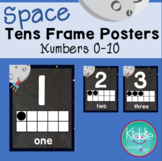 Space Tens Frame Posters