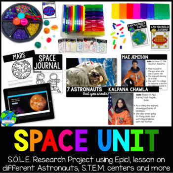 Preview of Space Theme Activities | STEM Activities