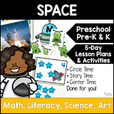 Preschool Space Activities - Preschool Space Theme Lesson 
